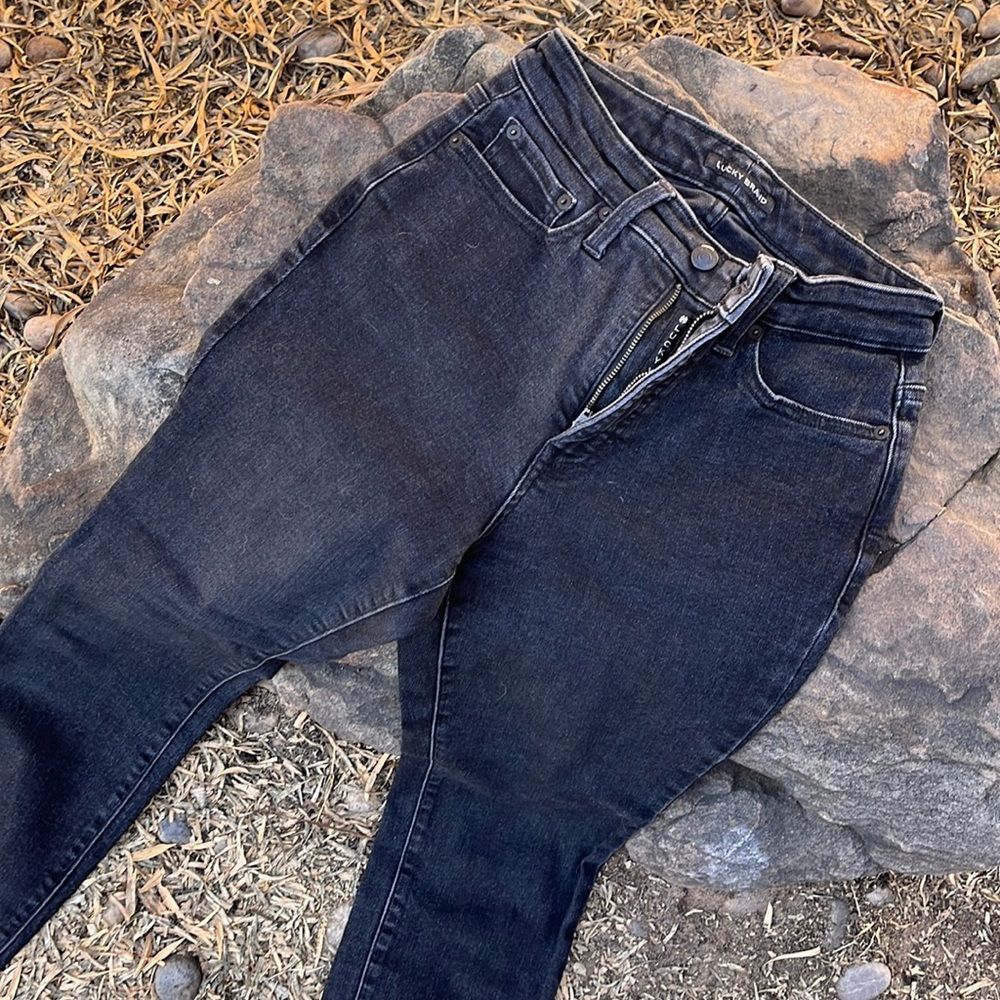 Lucky stretch skinny jeans